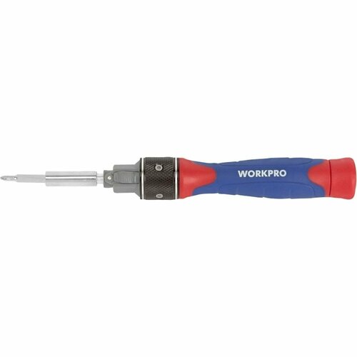 Реверсивная отвертка WORKPRO DOUBLE DRIVE отвертка реверсивная 5x drive crv sturm