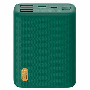 Портативный внешний аккумулятор ZMI Mini Power Bank QB817, green