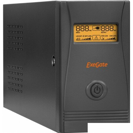 Источник бесперебойного питания ExeGate Power Smart ULB-850. LCD. AVR. EURO. RJ. USB