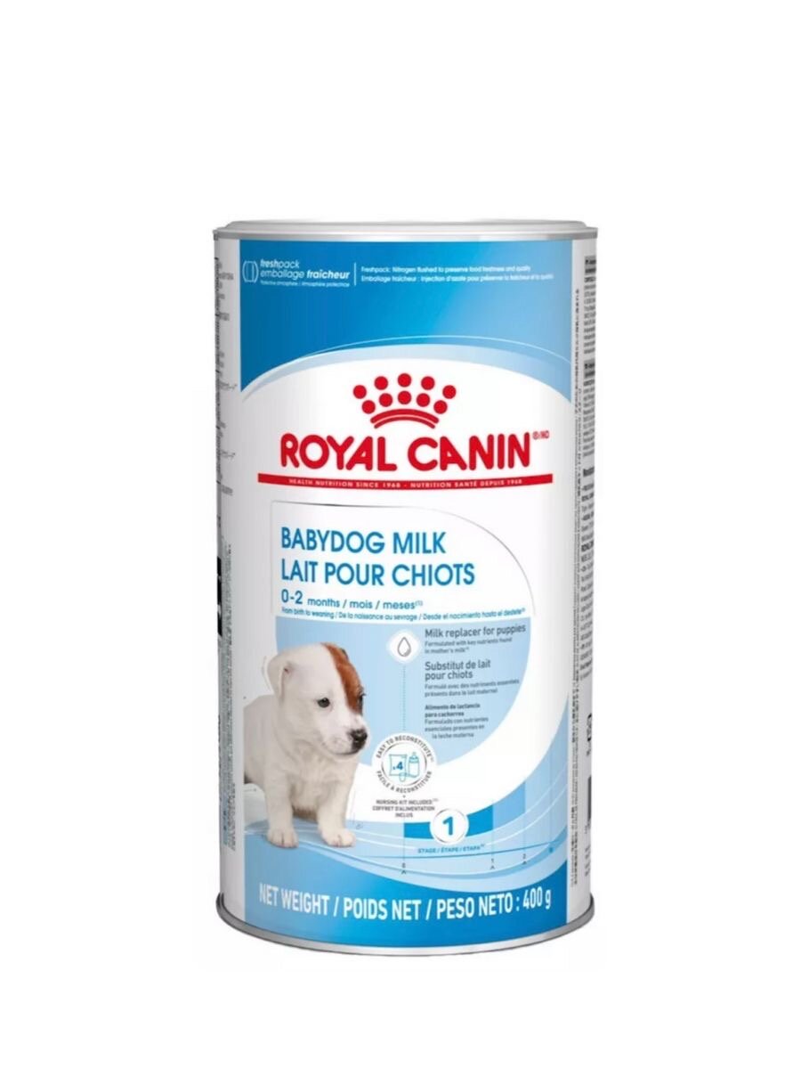 Сухое молоко для щенков Babydog milk Royal Canin 0,4 кг.