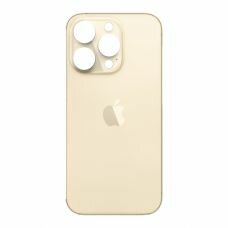 Стекло задней крышки для Apple iPhone 13 Pro (широкий вырез под камеру), золото