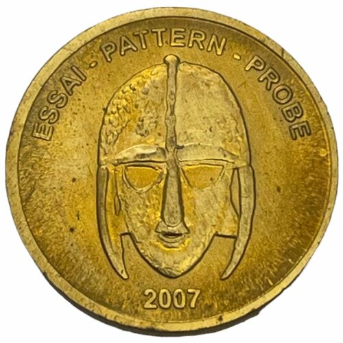 Великобритания 10 евроцентов (Xeros Ceros) 2007 г. (Проба)