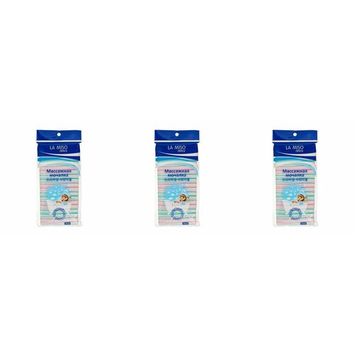 La Miso Массажная мочалка жесткая 3 шт 1269₽
