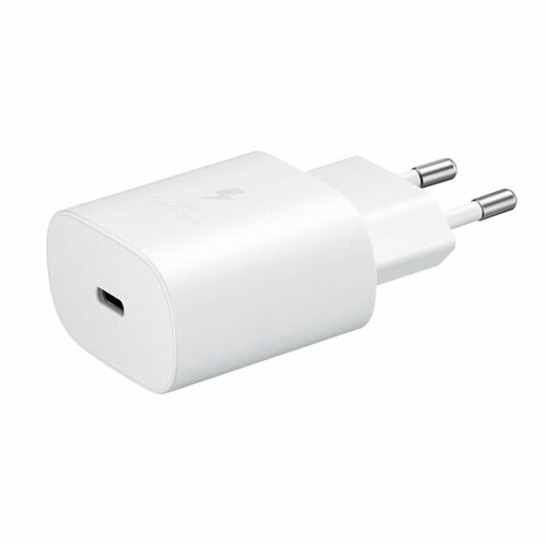 сетевое зарядное устройство samsung 25w usb type c black ep t2510xwegru Сетевое зарядное устройство Samsung CЗУ Samsung Type-C 25W Wh