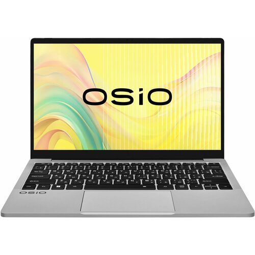 Ноутбук OSIO FocusLine F140i-006 14", 2023, IPS, Intel Core i3 1215U 1.2ГГц, 6-ядерный, 16ГБ DDR4, 512ГБ SSD, Intel UHD Graphics, Windows 11 Home, серый