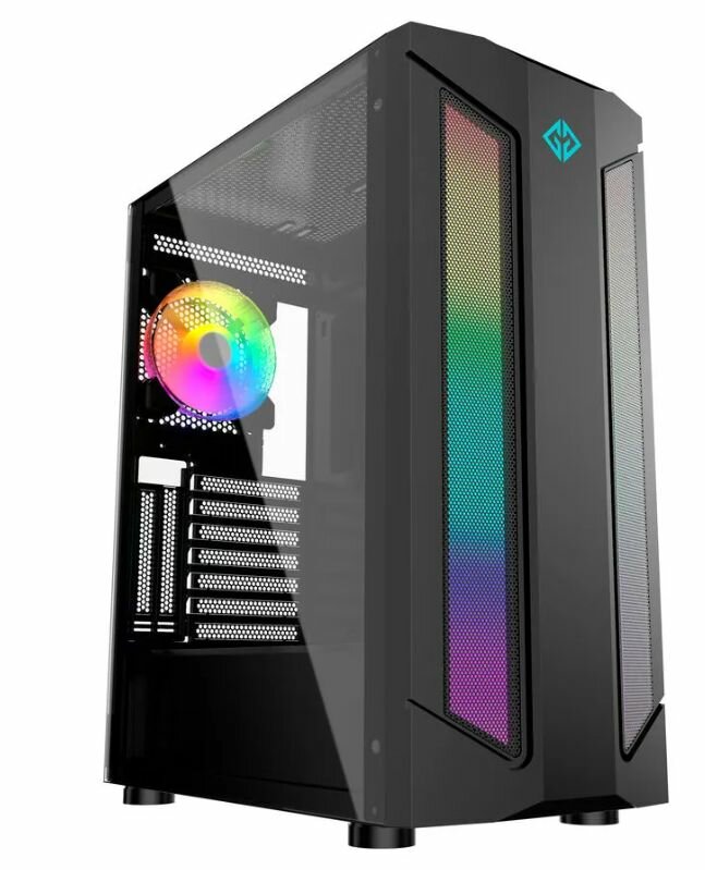Компьютерный корпус GMNG OGC-G130 (OGC-G130) черный - Midi Tower, ATX, USB 2.0 Type-A, USB 3.2 Gen 1 Type-A
