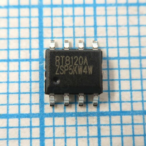 RT8120A - Однофазный синхронный понижающий ШИМ контроллер 280₽