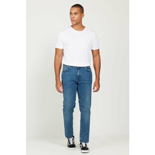 фото Джинсы wrangler greensboro, размер 34/32, голубой