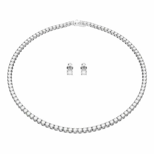 Комплект бижутерии SWAROVSKI размер кольецепочки 41 см 47190₽