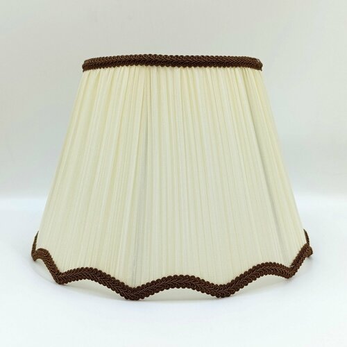 Абажур CC-411 Абажур для настольной лампы Размер - 300х185х210мм Цвет - Бежево - Коричневый E27 2149₽