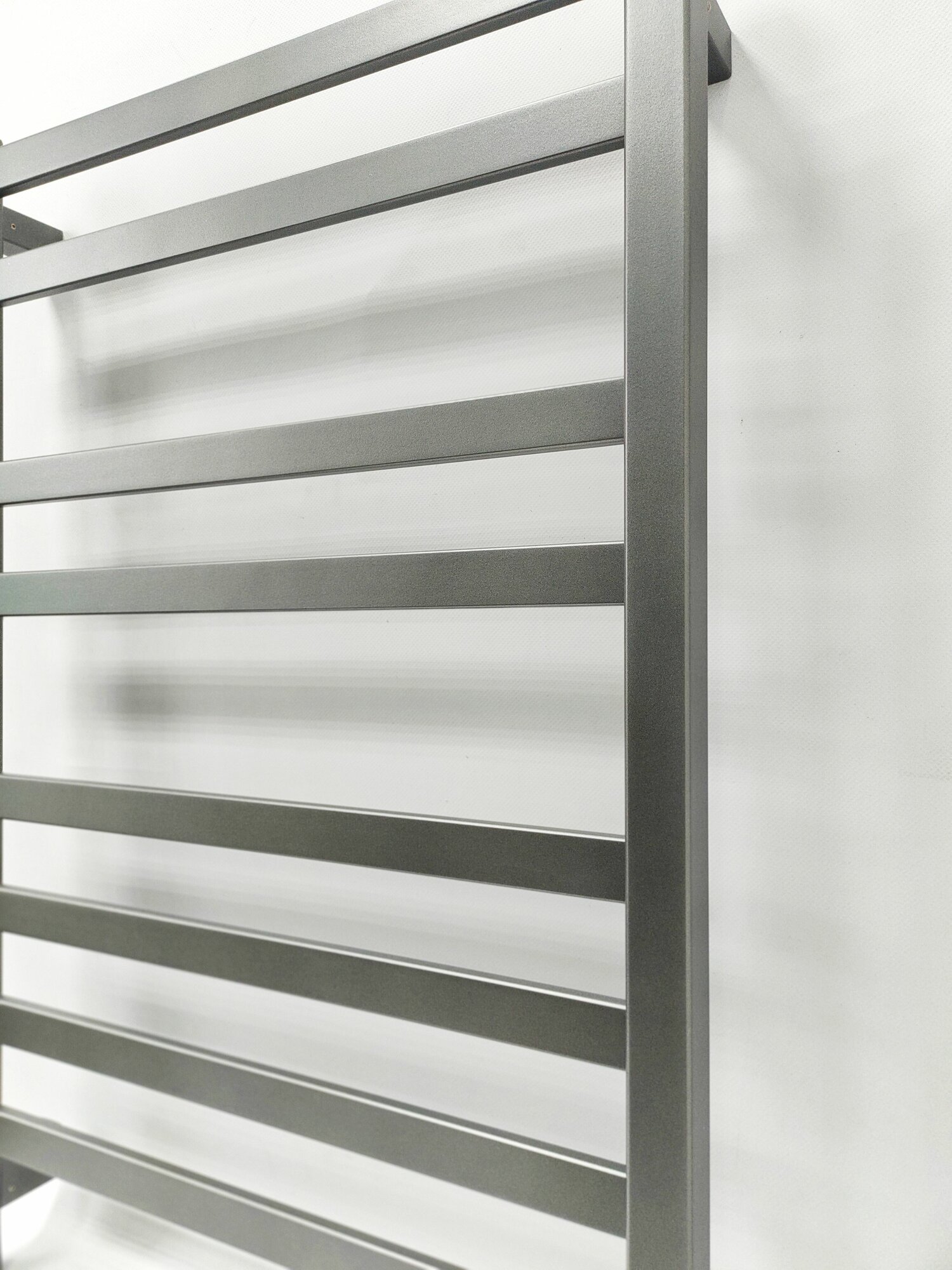 Полотенцесушитель GROIS Bruno GR 122 530мм 800мм серый матовый gray