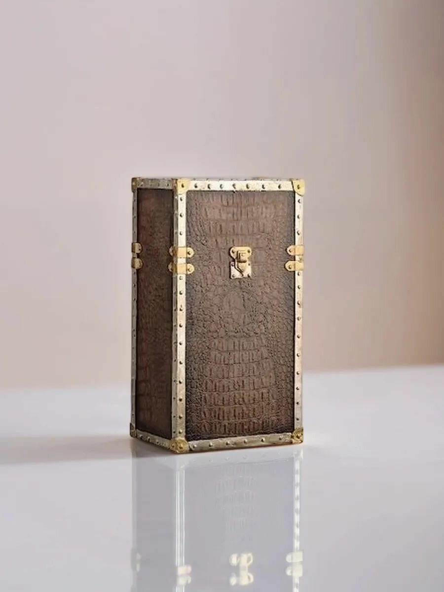 Ваза интерьерная, 10*15*28см, полистоун, настольная, интерьерная — фото 1