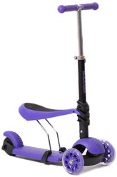 Детский самокат-беговел BlackAqua MG023, фиолетовый