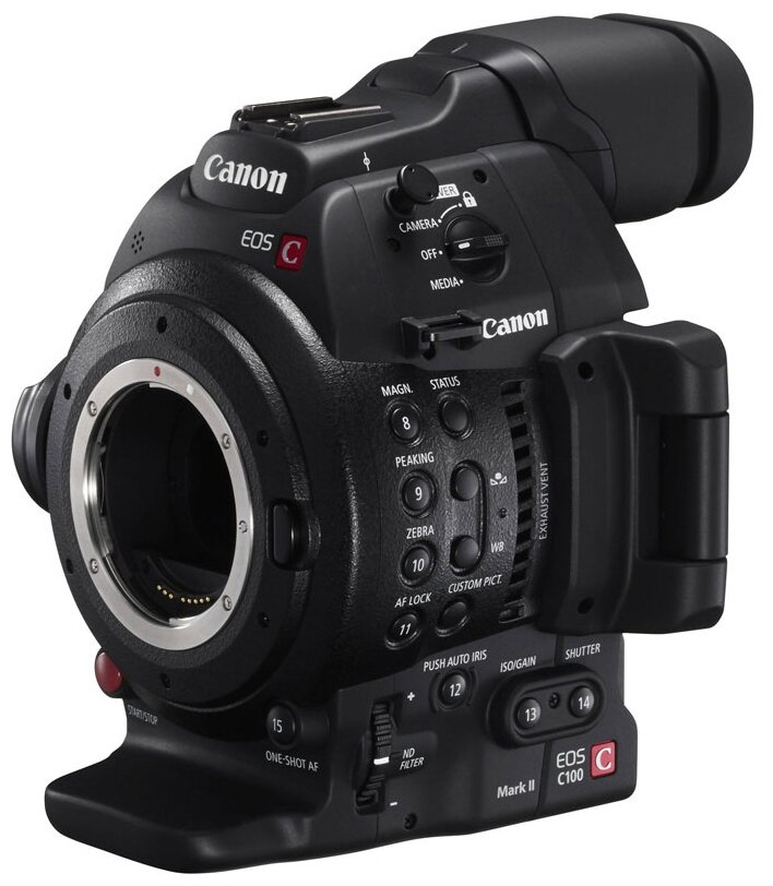 Видеокамера Canon EOS C100 Mark II Body