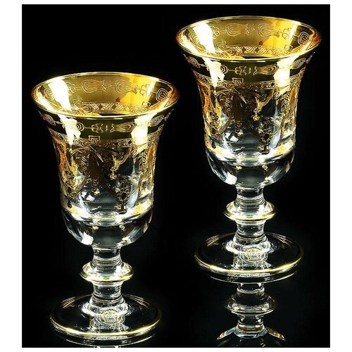 фото Набор из 2-х бокалов для воды, вина dinastia набор 2 бокала same decorazione