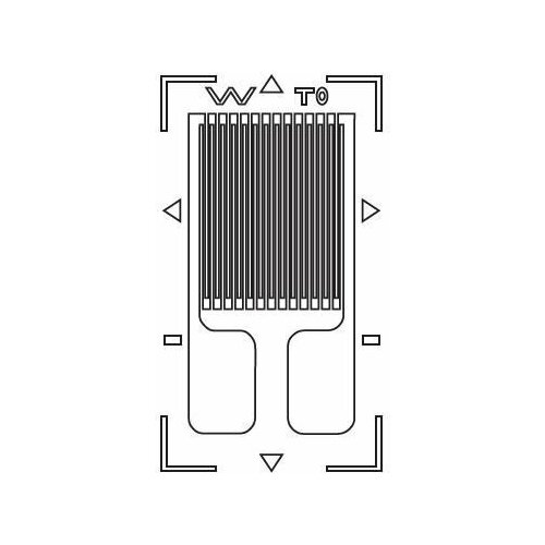 Тензорезистор BF120-3AA тензодатчик 120 Ом 3мм