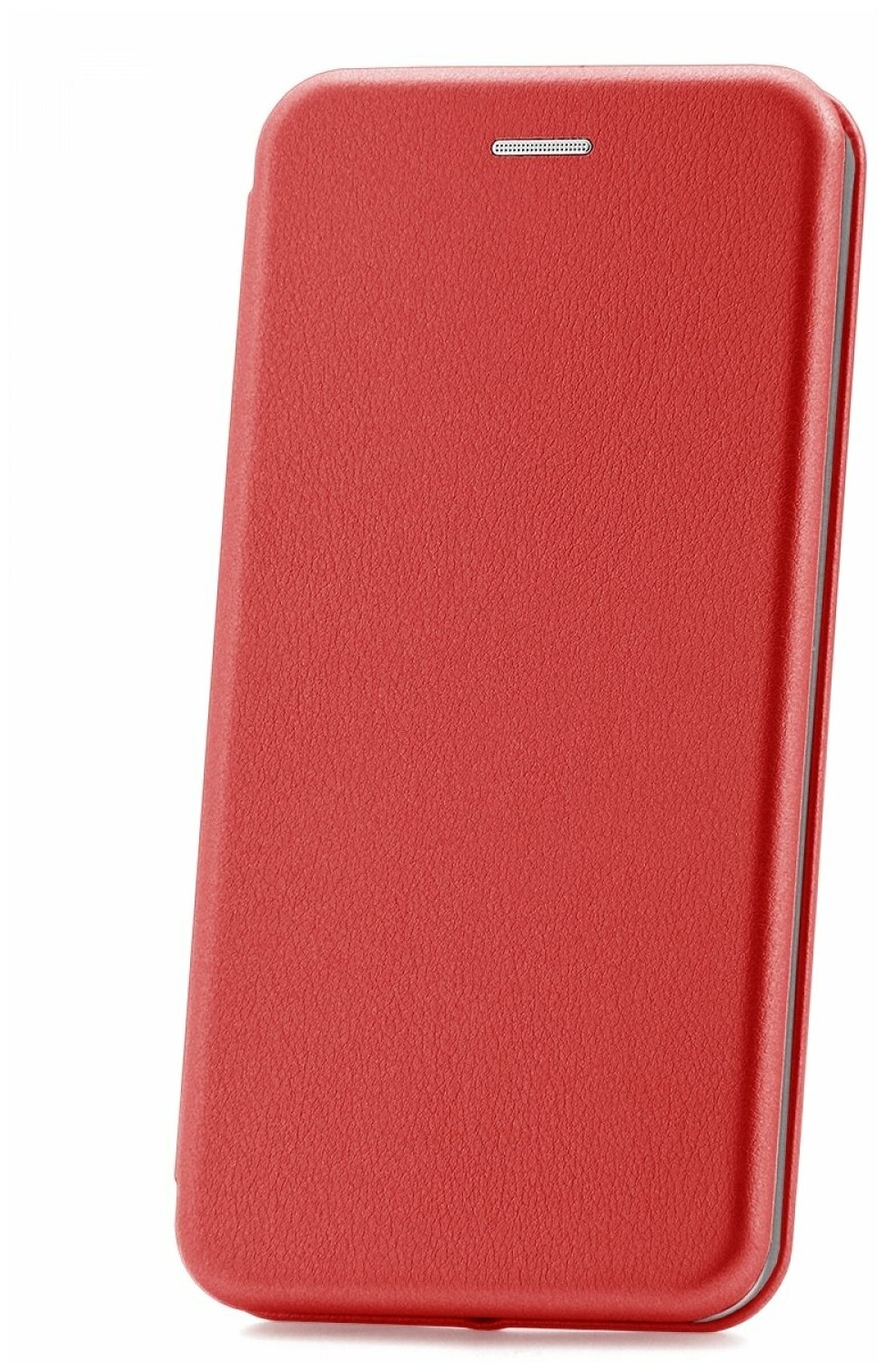 Чехол-книжка Samsung A22 Derbi Open Book-2 красный, противоударный откидной чехол портмоне с подставкой, кейс с защитой экрана и отделением для карт