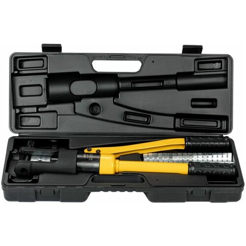 Кримпер Deli Tools DL-YQ240 желтый