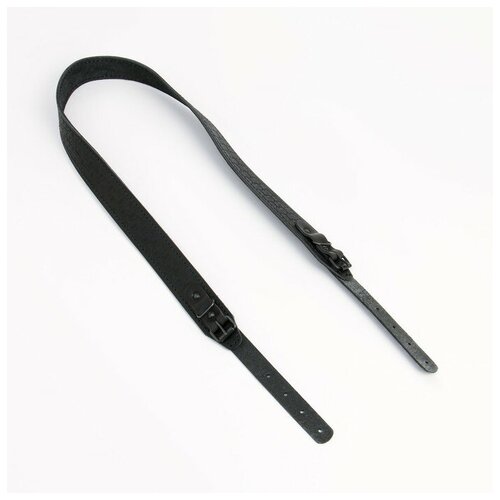 фото Ремень погонный, кожа, черный holster