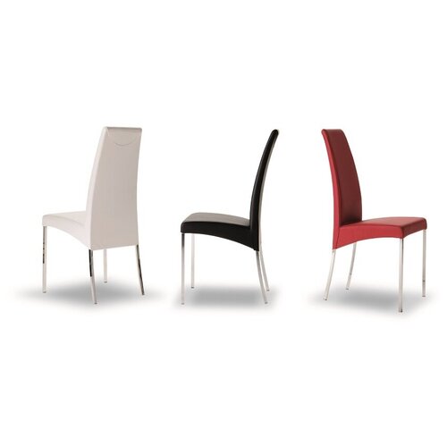 Стул AIDA 04.01 (G093 хром/ TR501 беж., экокожа)