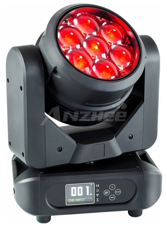 Прожектор полного движения LED Anzhee PRO PHOENIX WASH 760z