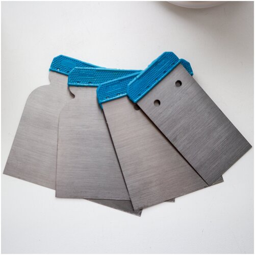 Набор металлических шпателей из стали TROTON ADDS PUTTY KNIVES Япончик (4 предмета в наборе) (50/80/100/120 мм) - 300000511