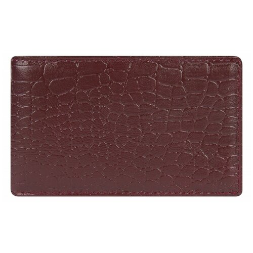 Визитница Alliance, натуральная кожа, 20 визиток, коричневый