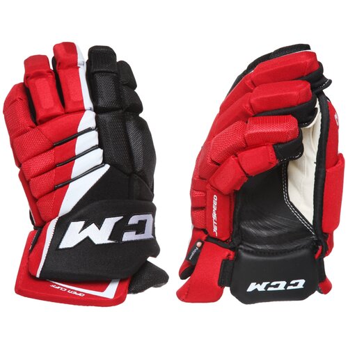 фото Перчатки ccm jetspeed ft4 sr (blk/red/wht 14")