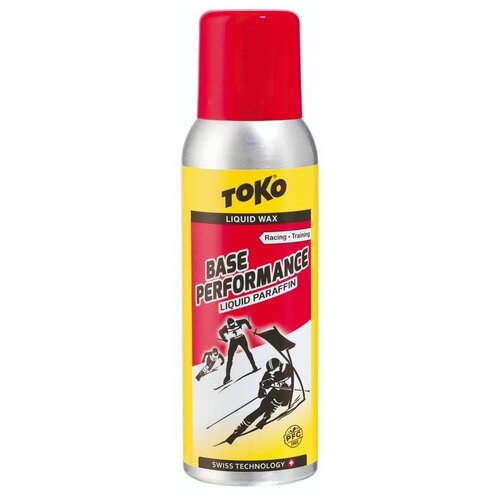 фото Парафин жидкий toko base performance liquid paraffin red, 100 мл, красный