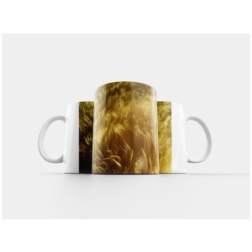 фото Кружка "шерсть, волосы, мягкий" 320 мл lotsprints