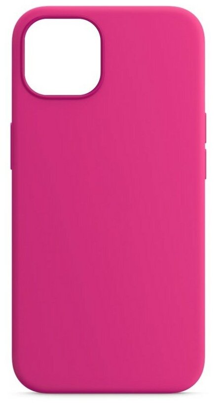Чехол силиконовый MItrifON для iPhone 13 Pro Max (6.7") Bright pink Ярко-розовый №47