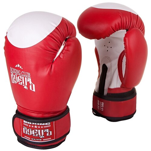 Боксерские перчатки БоецЪ BBG-01 Red 4 oz боксерские перчатки боецъ bbg 01 dx красные размер 16 oz