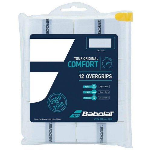 Обмотки Babolat Tour Original 12шт 654012 шорты babolat размер 12 14 бесцветный черный