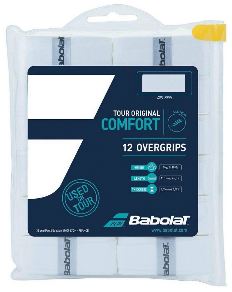 Обмотки Babolat Tour Original 12шт 654012