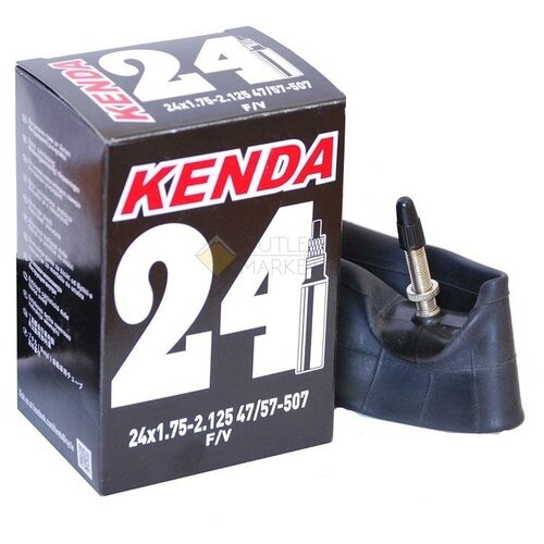 Камера KENDA 24 спорт 1,75х2,125 (47/57-507) камера 507 47 вело 1 75 1 95 24