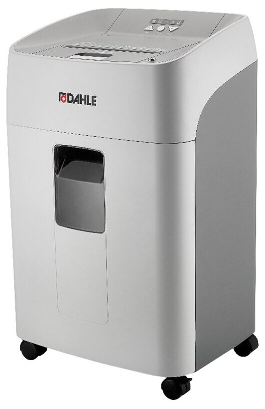 Уничтожитель документов Dahle ShredMatic 300 4 ур. секр., 14-120 листов, 4*12мм, 40л, скобы, скрепки, карты, CD-диски