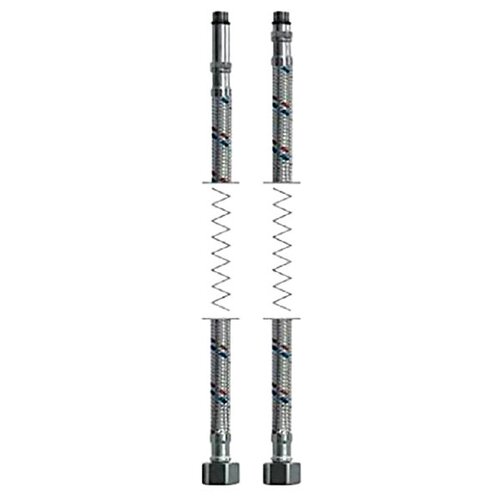 Подводка для смесителя FRAP F92-10 оболочка:ПВХ Г1/2-М10-100cm