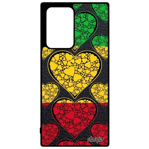 фото Противоударный чехол для // galaxy note 20 ultra // "флаг мали с сердцем" дизайн страна, utaupia, цветной