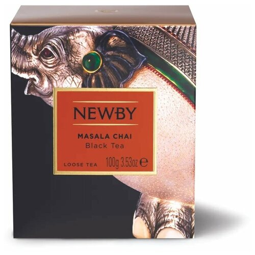 Чай черный Newby Masala, 100 г, 1 уп.