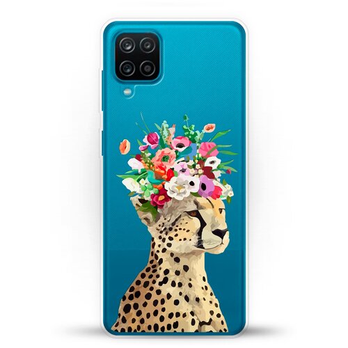 фото Силиконовый чехол леопард на samsung galaxy a12 andy & paul