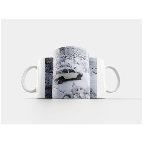 фото Кружка "зима, снег, природа" 320 мл lotsprints