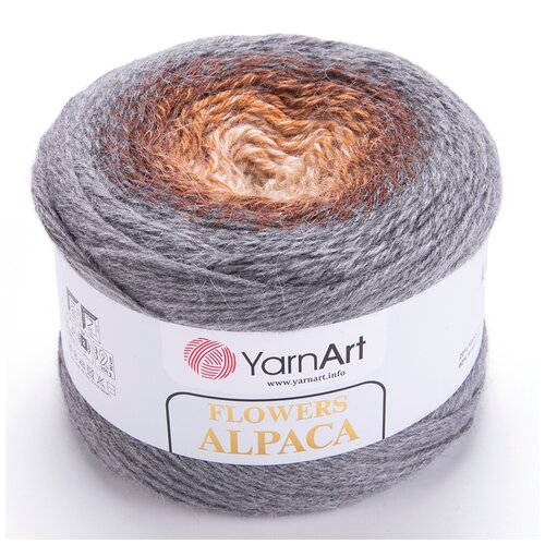 Пряжа Yarnart Flowers Alpaca цвет 428