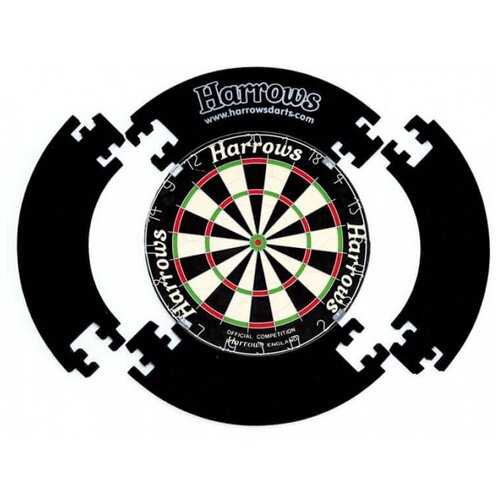 фото Защитное кольцо для мишени harrows dartboard surround (чёрное)