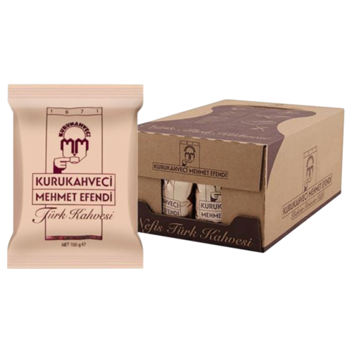Кофе молотый Kurukahveci Mehmet Efendi мягкая упаковка 100 гр х 25 штук