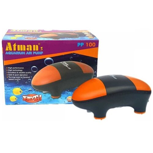 Компрессор супертихий Atman PP-100 одноканальный нерегулируемый 100 лч 1 шт 63900₽