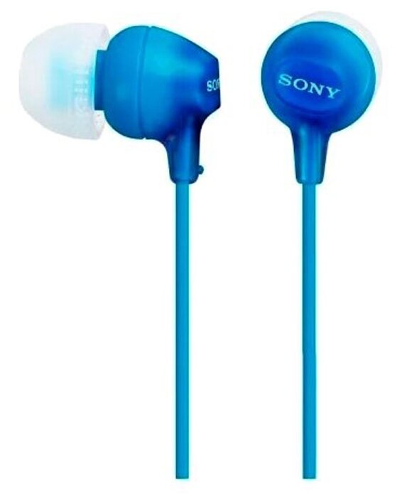 Наушники внутриканальные Sony MDR-EX15LP Blue