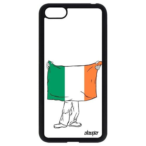 фото Красивый чехол для // huawei y5 2018 // "флаг ирландии с руками" туризм государственный, utaupia, белый