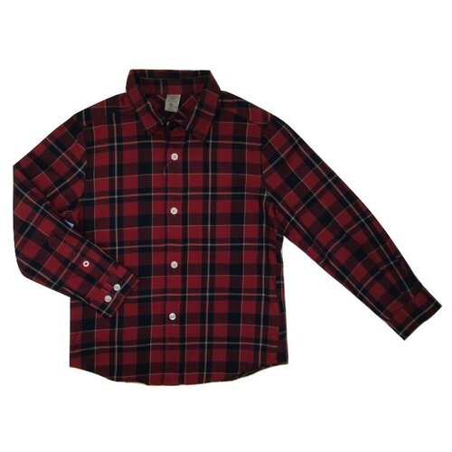 Рубашка для мальчика (Размер: 98), арт. KJ09961, цвет красный