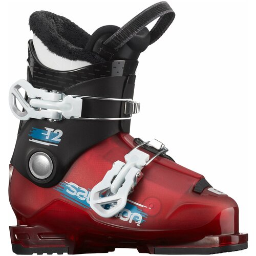 фото Детские горнолыжные ботинки salomon t2 rt 11k / 18см, black/red/white