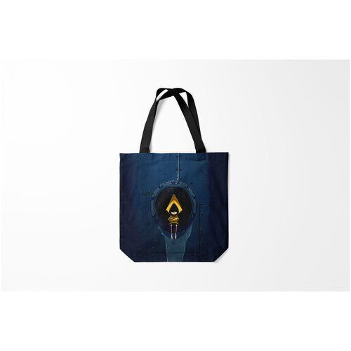 фото Сумка-шоппер / 40х40 см / геймерам / little nightmares хоррор burnettie